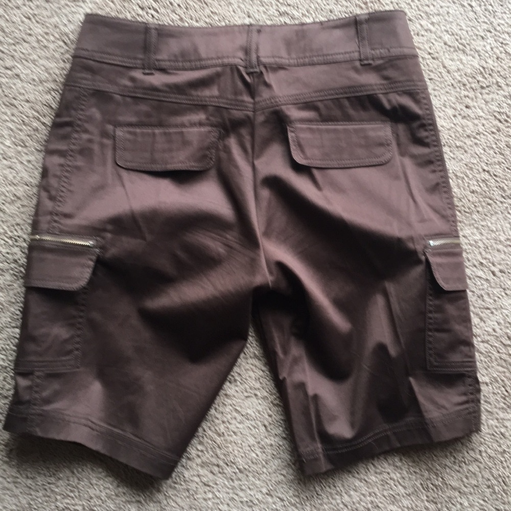 Cache Bermuda Long Dressy Shorts Size 4 - Picture 4 of 7